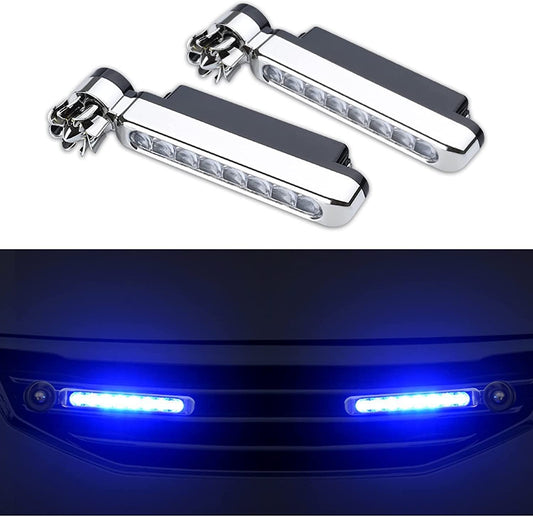 LED Автомобилни Светлини с Вятърна Енергия