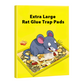 🐭 КУПЕТЕ 3 И ПОЛУЧЕТЕ 2 БЕЗПЛАТНО! ✨ Изключително големи лепкави капани за плъхове – нетоксично лепило с многократно използваема повърхност за ефективен контрол на гризачите 🚫🧀