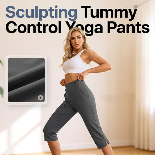 ✨ Модни йога панталони, които моделират фигурата – с дизайн за изтъняване на талията и дълбоки джобове – подходящи за спорт и ежедневно носене 🔥